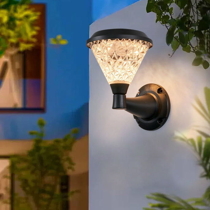 Square PC Garden Outdoor Light