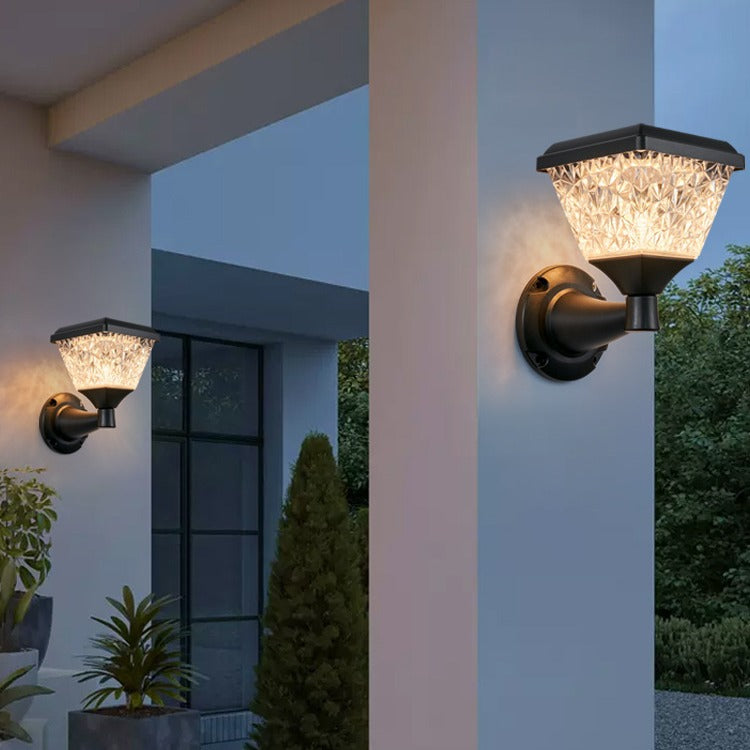 Square PC Garden Outdoor Light