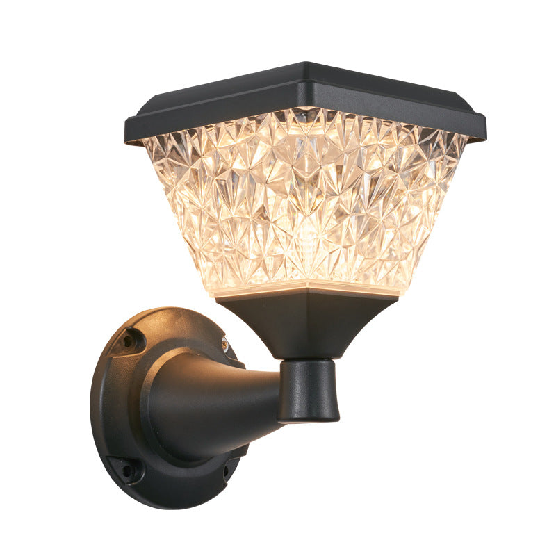 Square PC Garden Outdoor Light