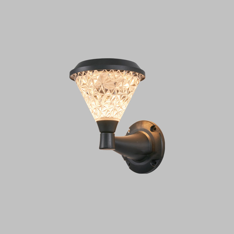 Square PC Garden Outdoor Light