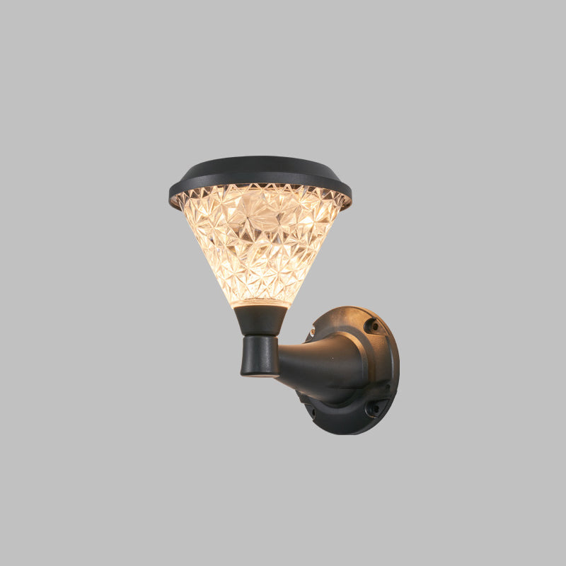 Square PC Garden Outdoor Light