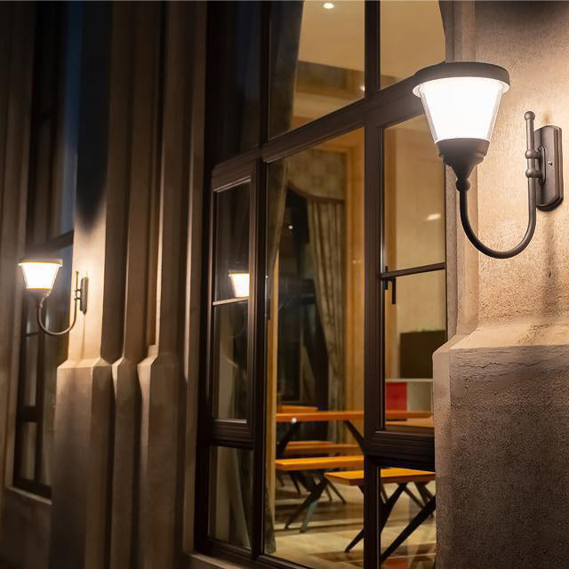 Aluminum PC Arc Arm Outdoor Light