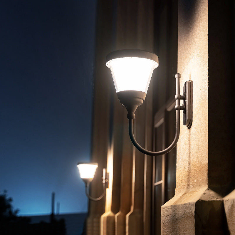 Aluminum PC Arc Arm Outdoor Light
