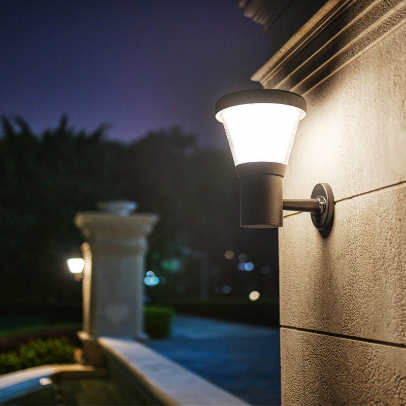 Aluminum PC Arc Arm Outdoor Light
