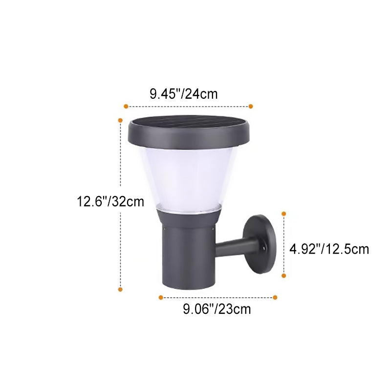 Aluminum PC Arc Arm Outdoor Light