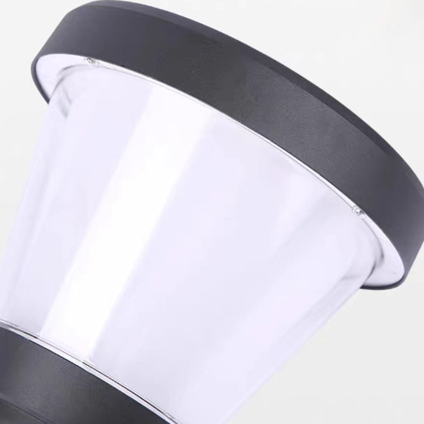 Aluminum PC Arc Arm Outdoor Light
