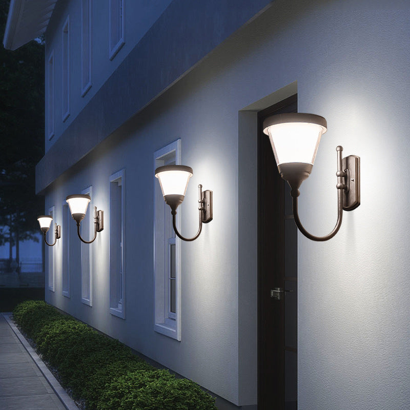 Aluminum PC Arc Arm Outdoor Light