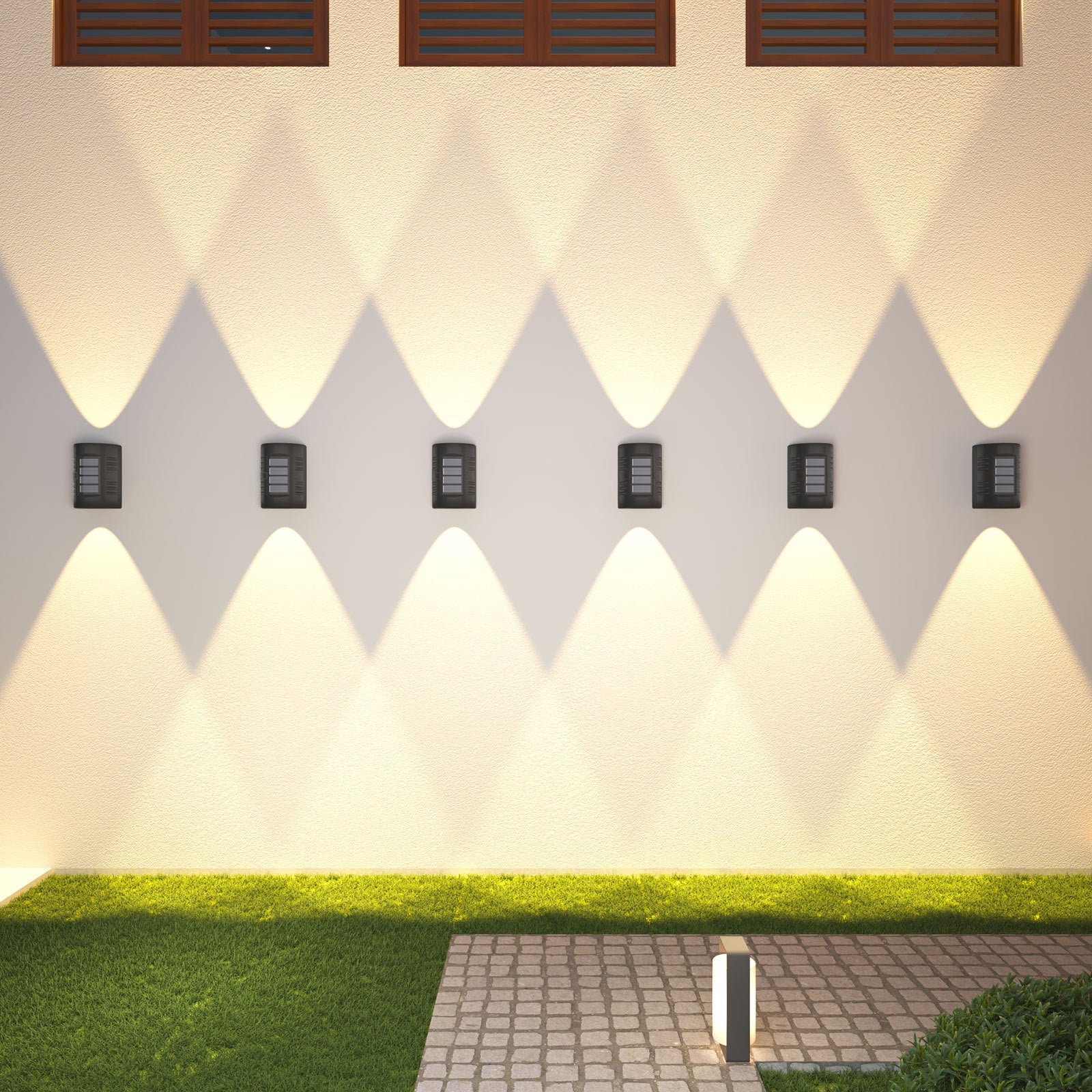 Rectangular Garden Outdoor Light