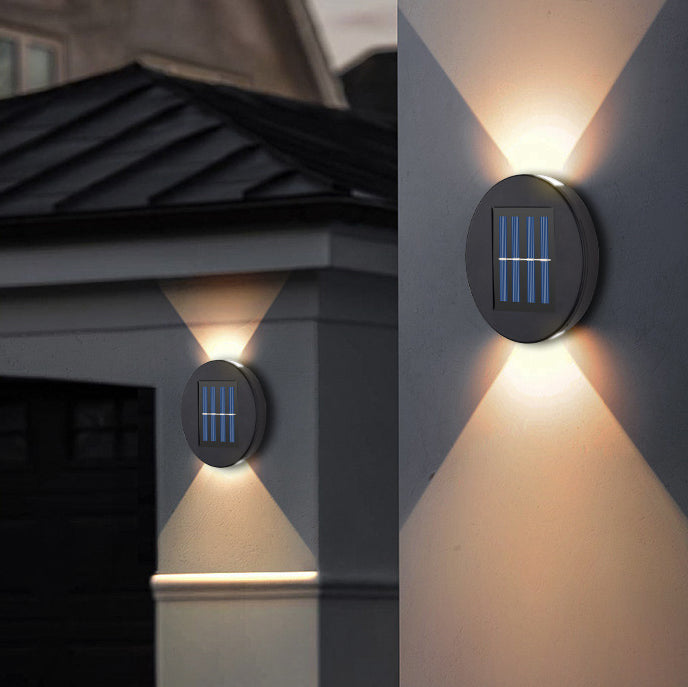 Oval PVC Up Down Outdoor Light