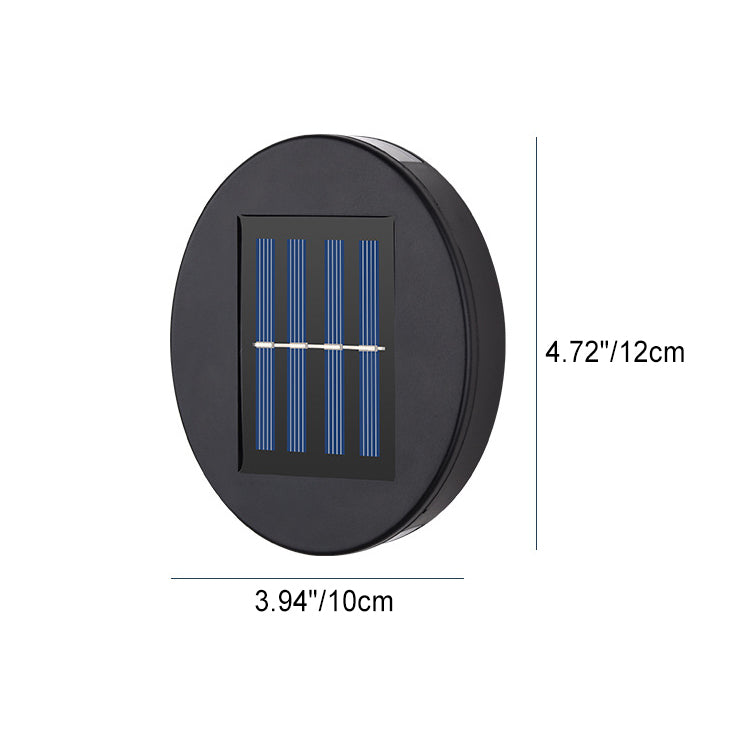 Oval PVC Up Down Outdoor Light