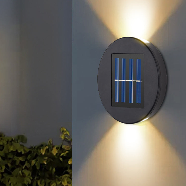 Oval PVC Up Down Outdoor Light