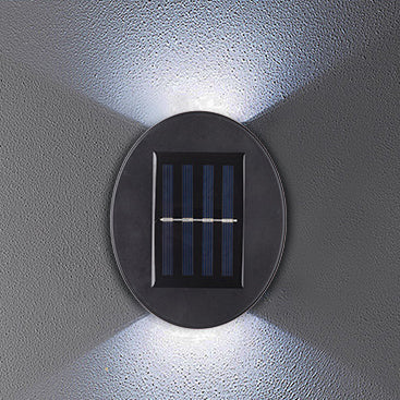 Oval PVC Up Down Outdoor Light