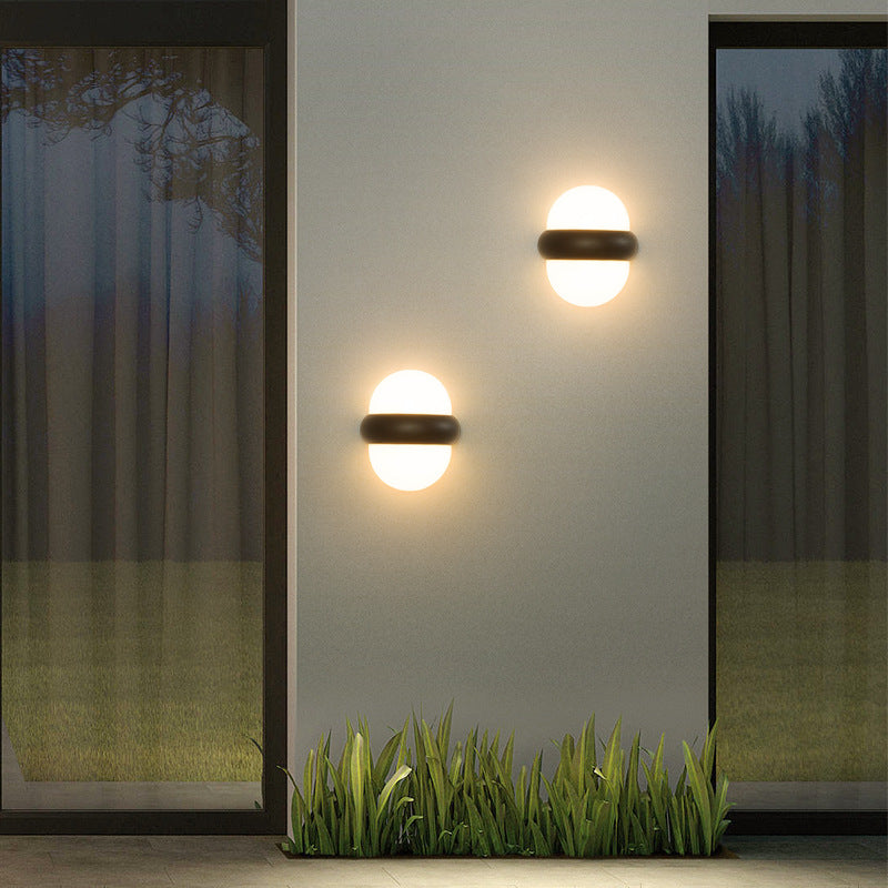 Aluminum Ellipse Garden Outdoor Light