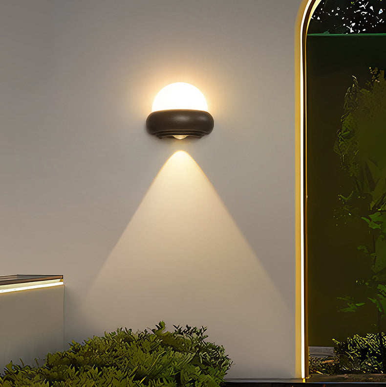 Aluminum Ellipse Garden Outdoor Light