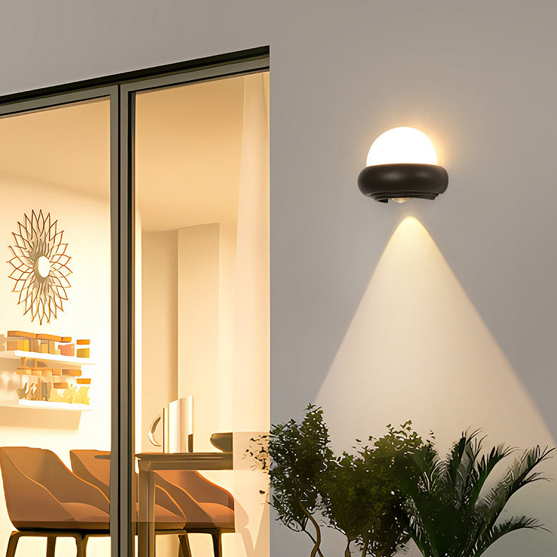 Aluminum Ellipse Garden Outdoor Light