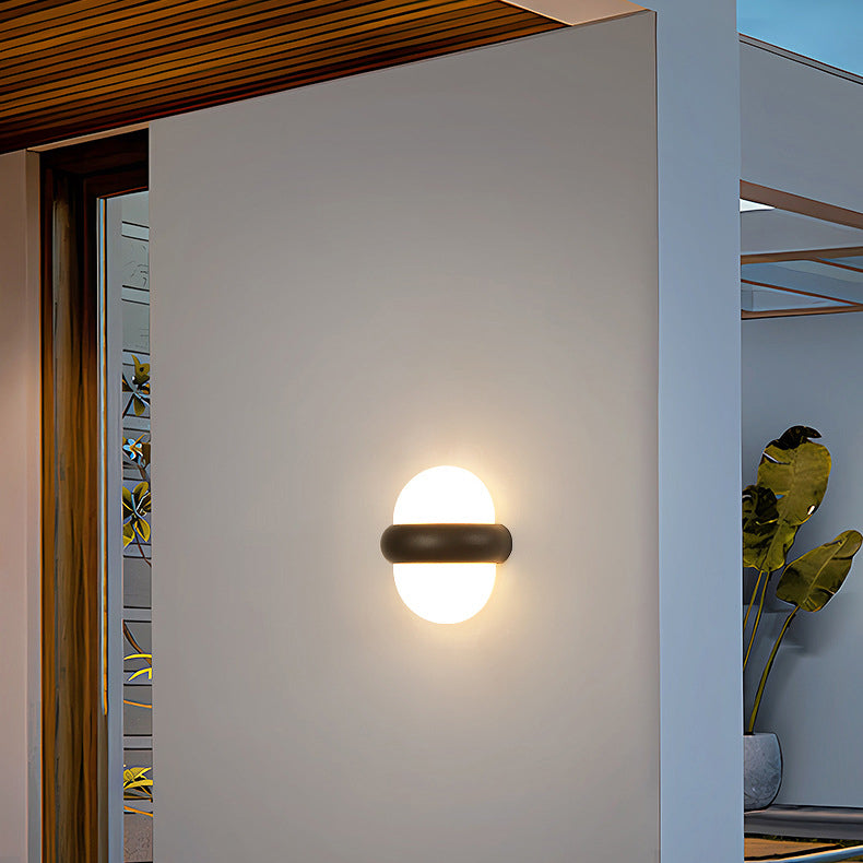 Aluminum Ellipse Garden Outdoor Light