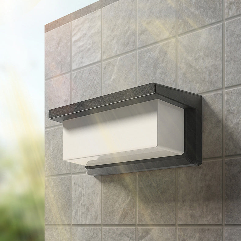 Rectangular Human Body Induction Outdoor Light
