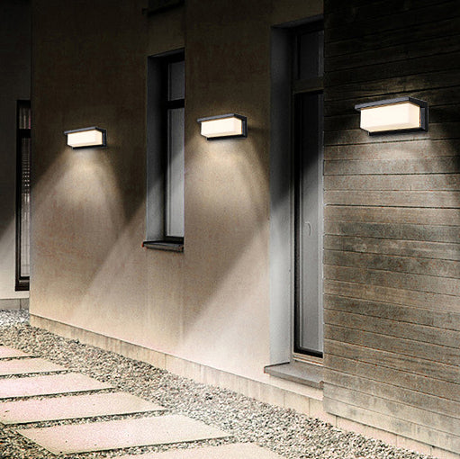 Rectangular Human Body Induction Outdoor Light