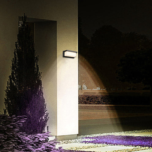Rectangular Human Body Induction Outdoor Light