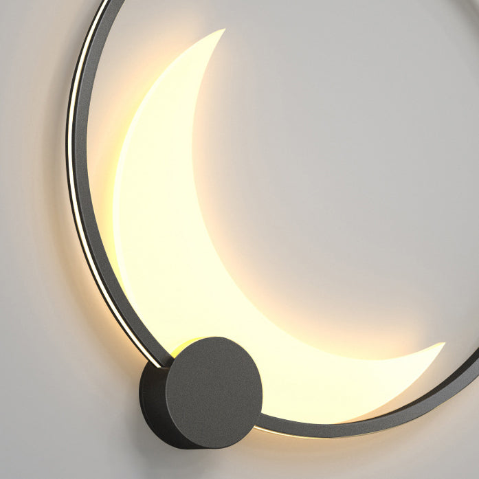 Geometric Circle Ring Stainless Outdoor Light