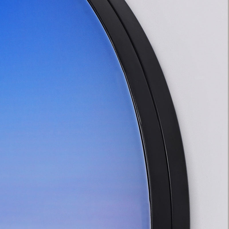 Moon Beach Acrylic Circle Wall Lamp