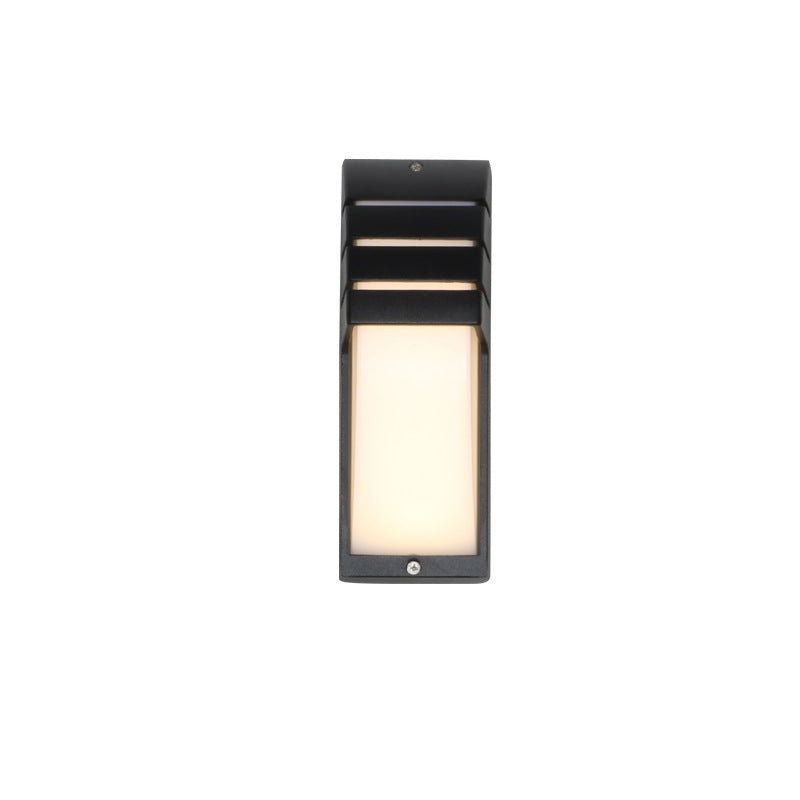 Arc Aluminum Acrylic Human Outdoor Light