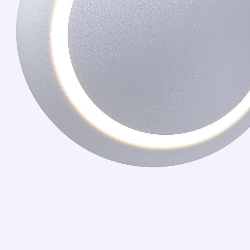 Geometric Circle Aluminum PC Wall Lamp