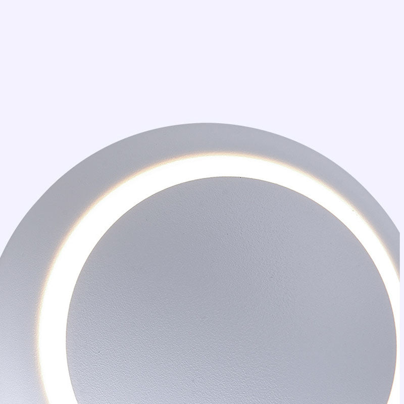 Geometric Circle Aluminum PC Wall Lamp