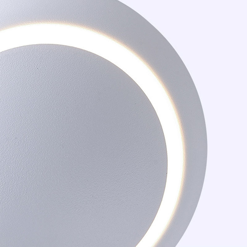 Geometric Circle Aluminum PC Wall Lamp
