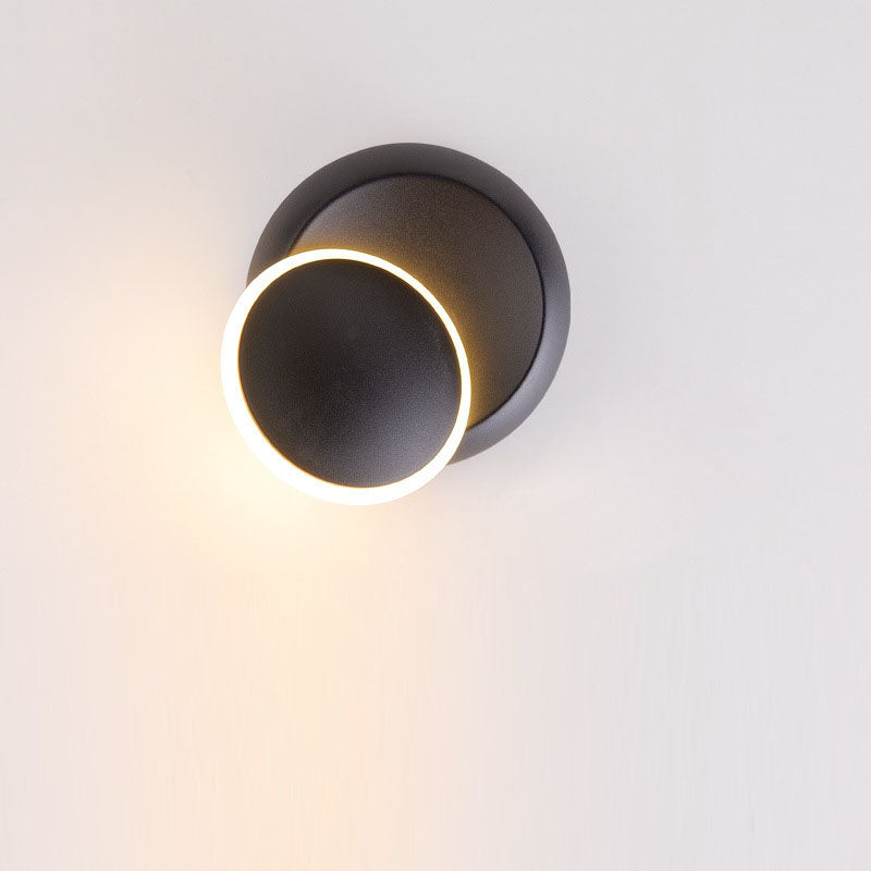 Geometric Circle Aluminum PC Wall Lamp