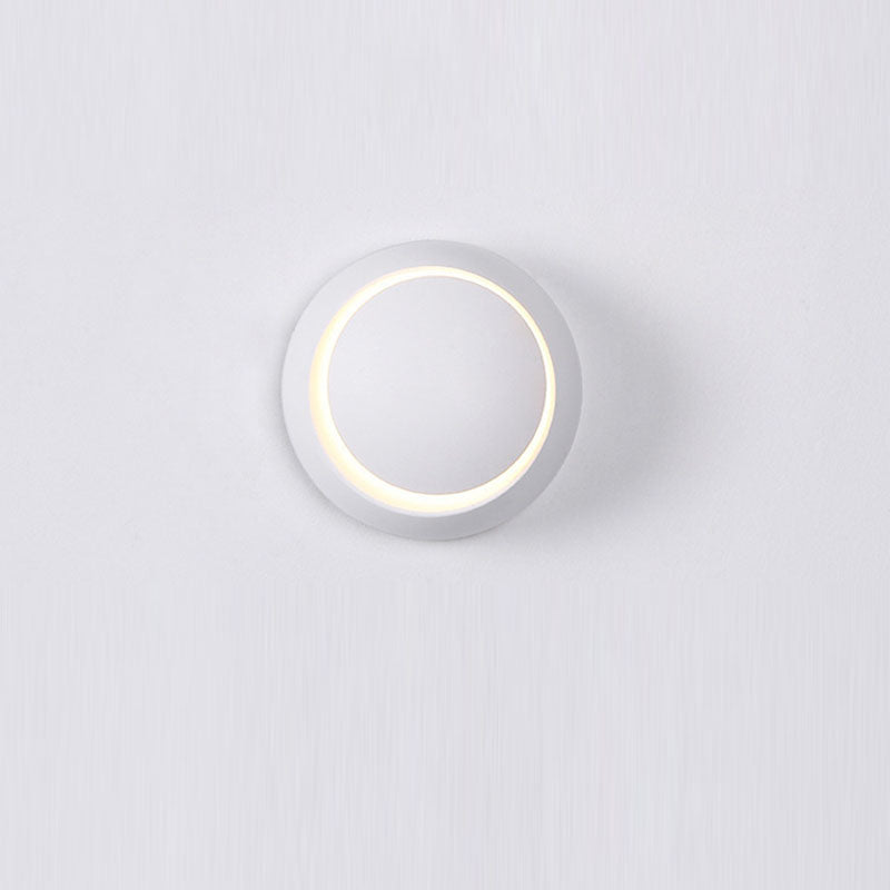 Geometric Circle Aluminum PC Wall Lamp