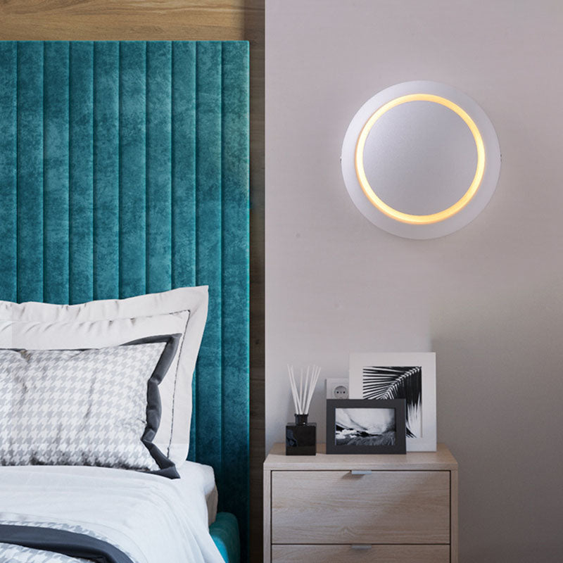 Geometric Circle Aluminum PC Wall Lamp