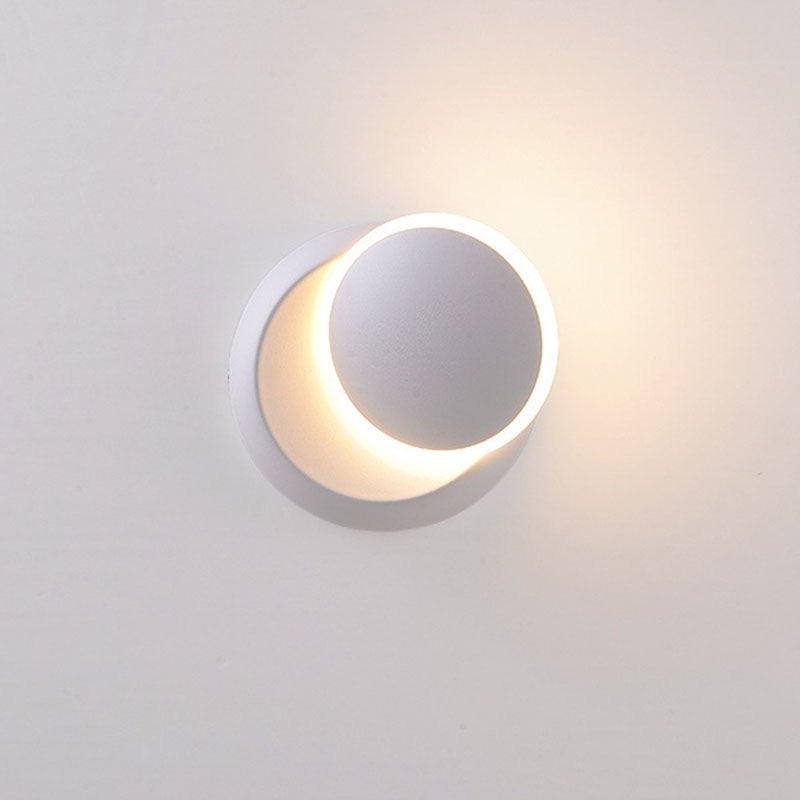 Geometric Circle Aluminum PC Wall Lamp
