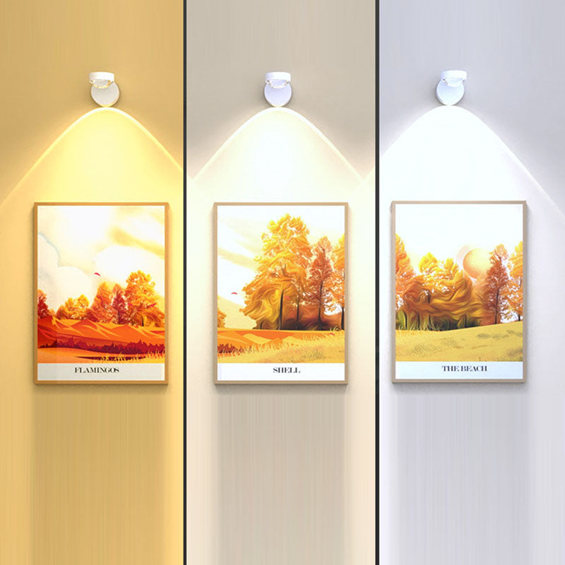 Aluminum Cone Charging Magnetic Wall Lamp