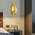 Full Copper Leaves Design Wall Lamp