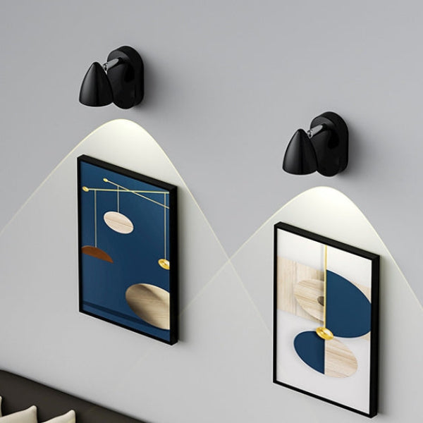 Aluminum Cone Charging Magnetic Wall Lamp