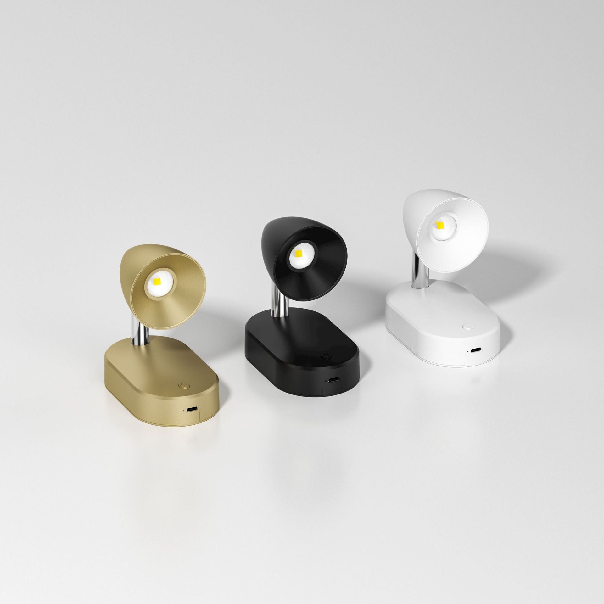 Aluminum Cone Charging Magnetic Wall Lamp