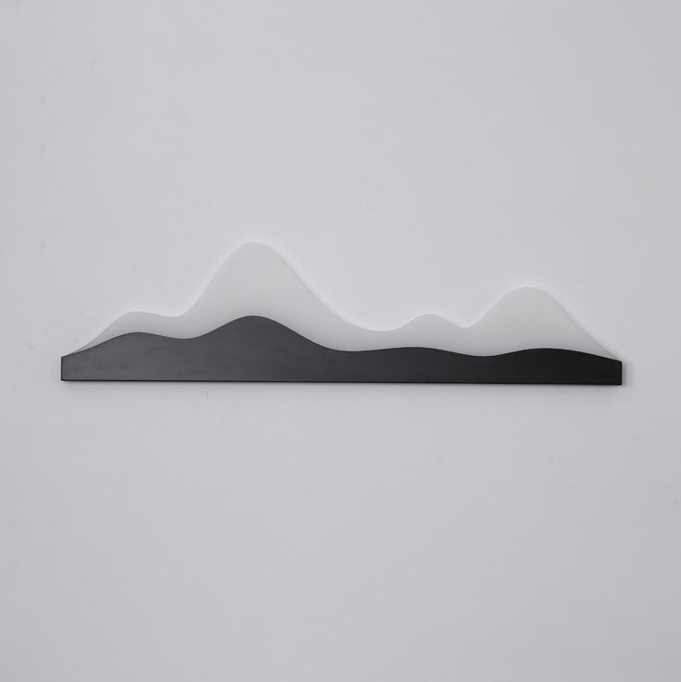 Zen Mountain Peak Iron Outdoor Light