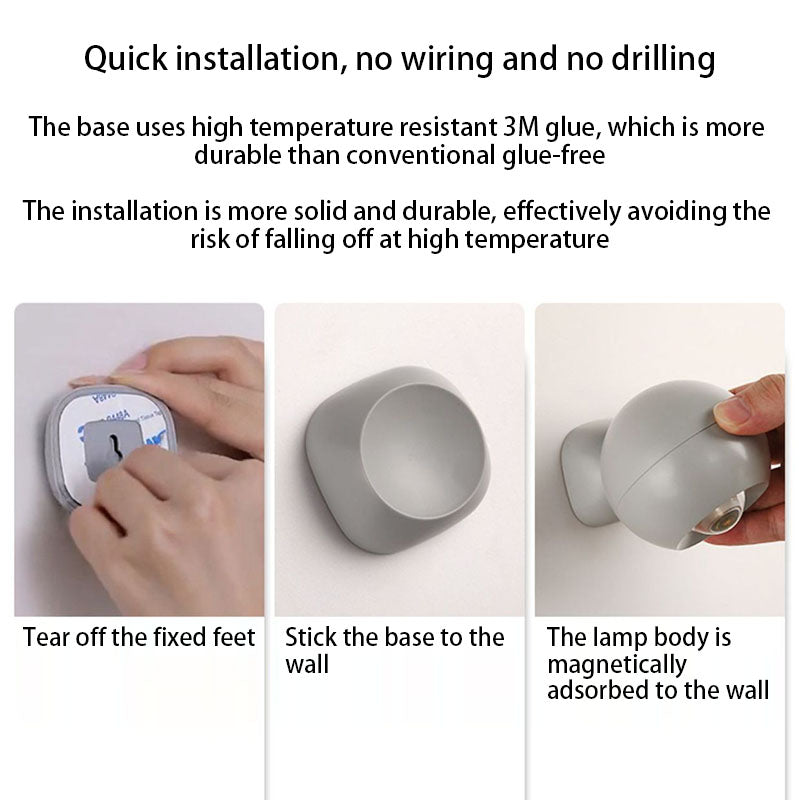 ABS Globe Ball Charging Wall Lamp