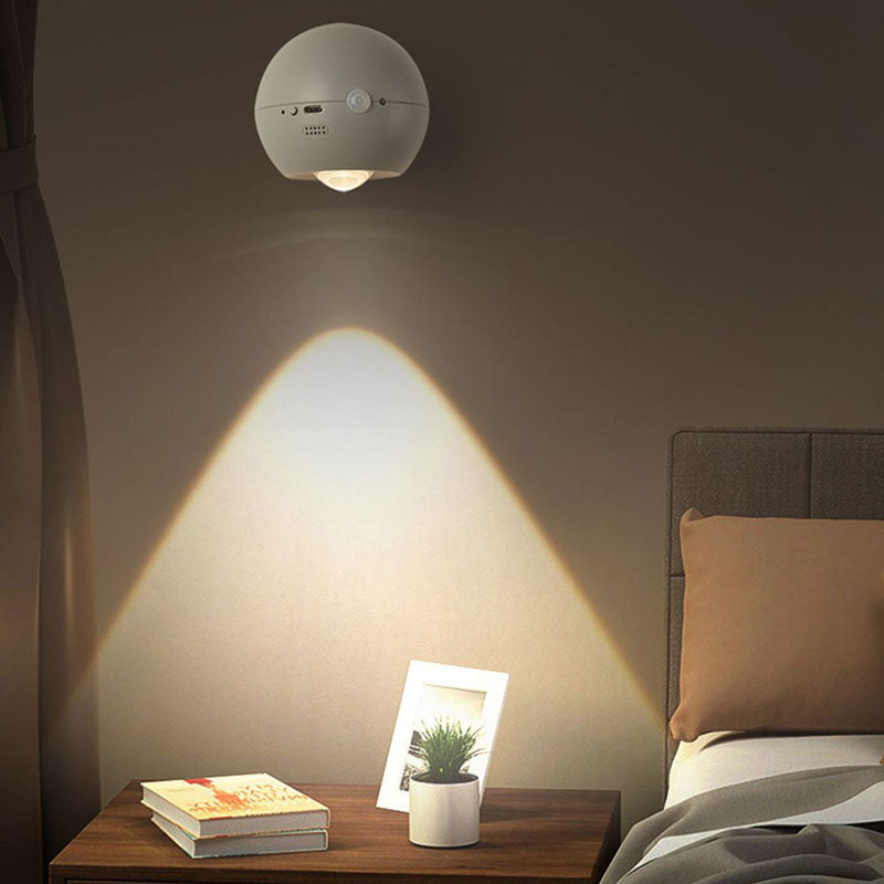 ABS Globe Ball Charging Wall Lamp
