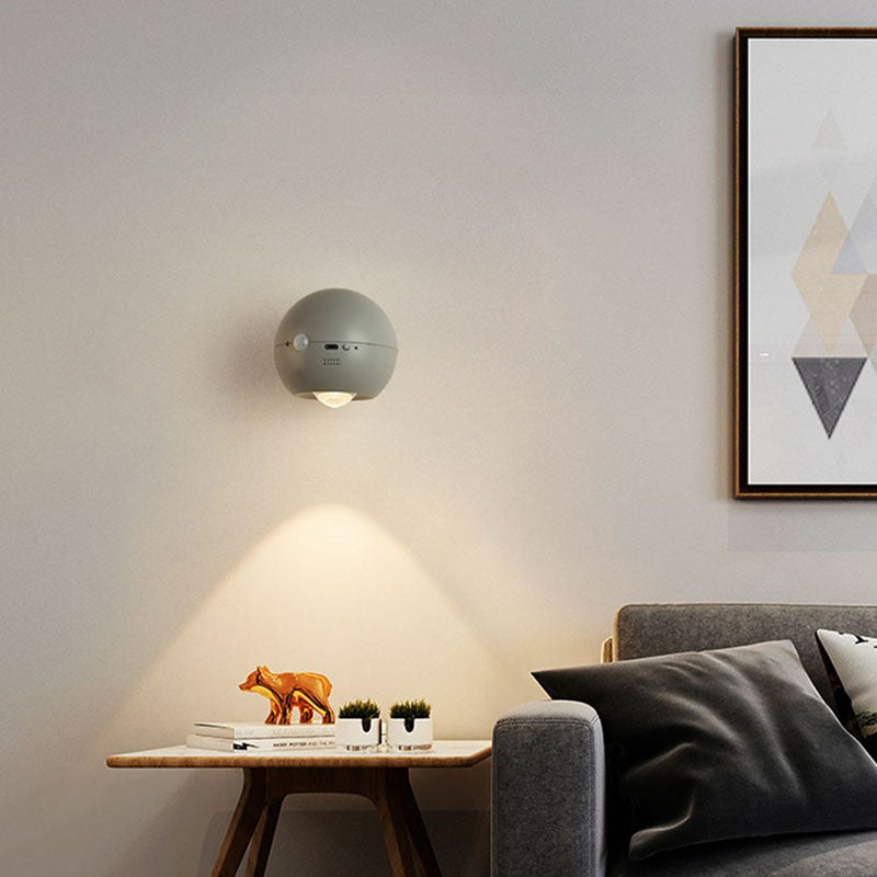 ABS Globe Ball Charging Wall Lamp
