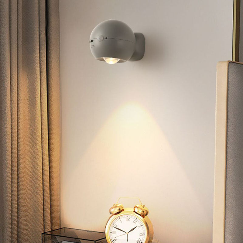 ABS Globe Ball Charging Wall Lamp