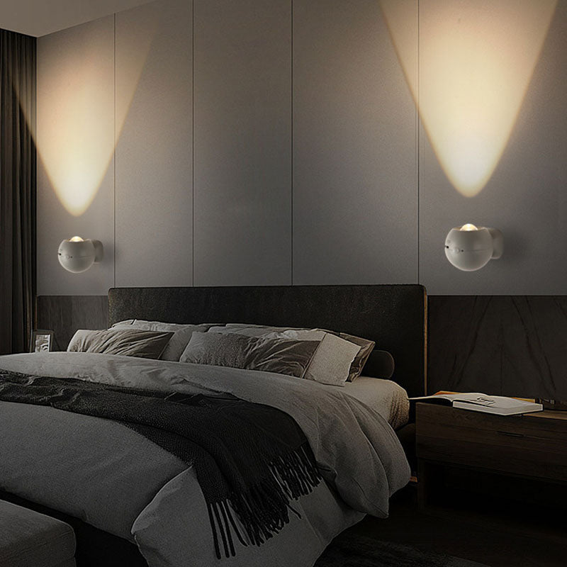 ABS Globe Ball Charging Wall Lamp