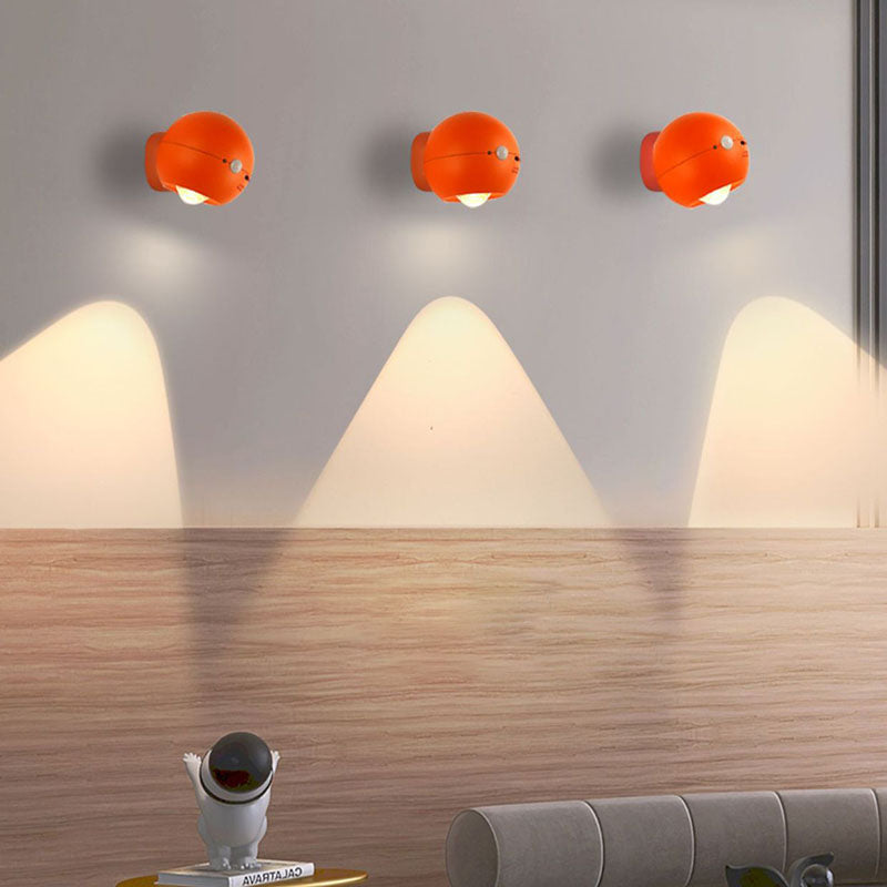 ABS Globe Ball Charging Wall Lamp