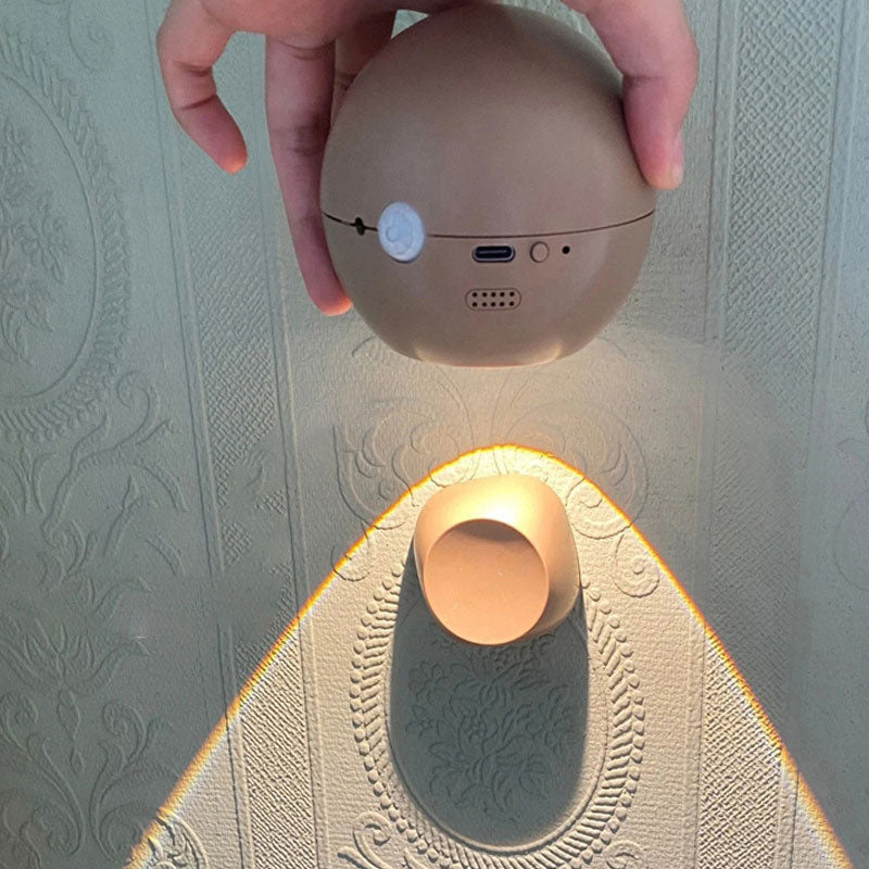 ABS Globe Ball Charging Wall Lamp