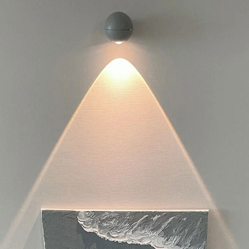 ABS Globe Ball Charging Wall Lamp