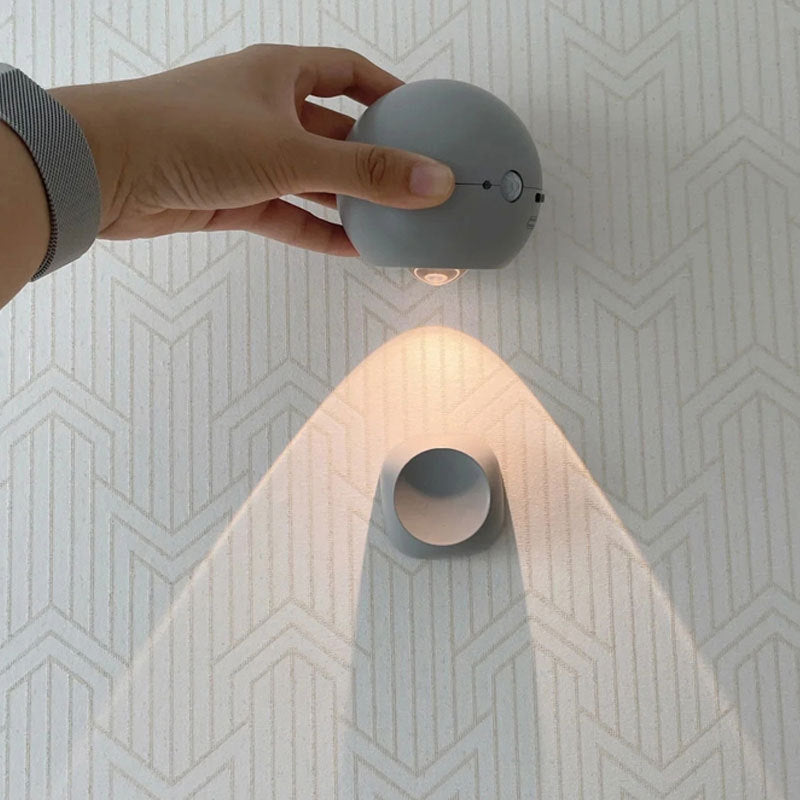ABS Globe Ball Charging Wall Lamp
