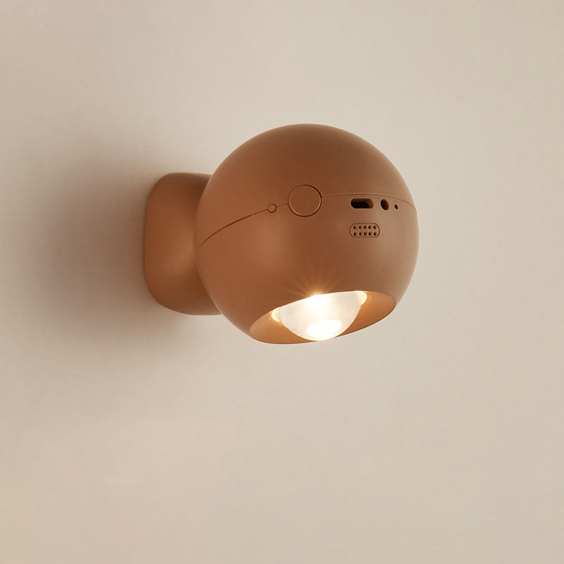 ABS Globe Ball Charging Wall Lamp