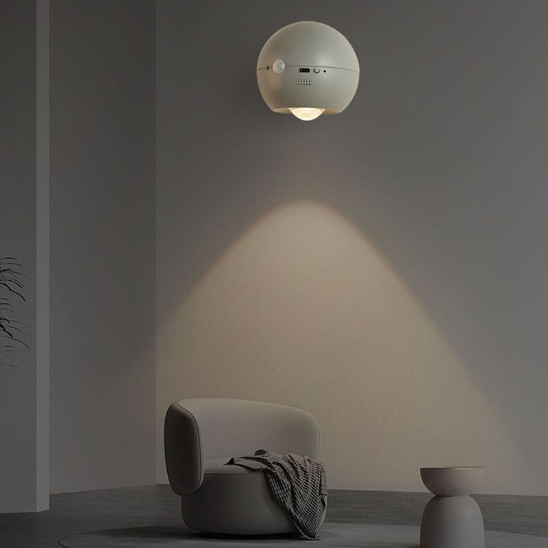 ABS Globe Ball Charging Wall Lamp