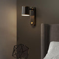 Full Copper Cylinder Living Wall Lamp